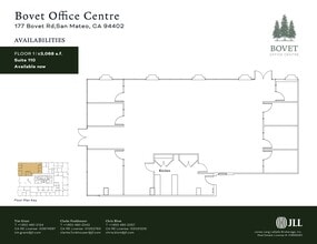 155 Bovet Rd, San Mateo, CA for lease Site Plan- Image 1 of 1