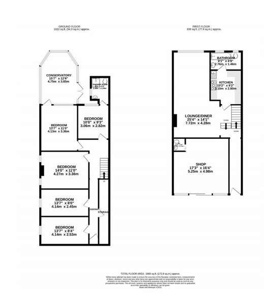 239-239a Wickham Ln, London à vendre - Plan d  tage - Image 2 de 2