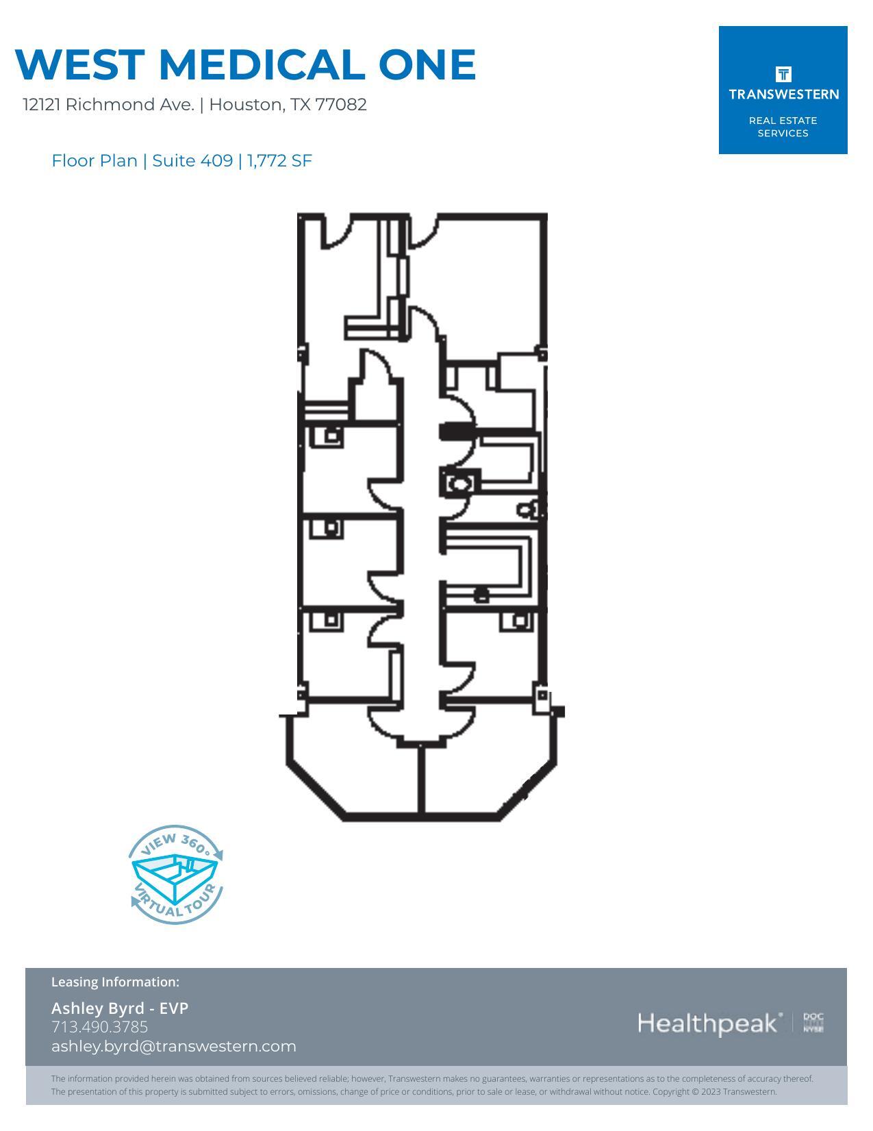 12121 Richmond Ave, Houston, TX for lease Floor Plan- Image 1 of 1