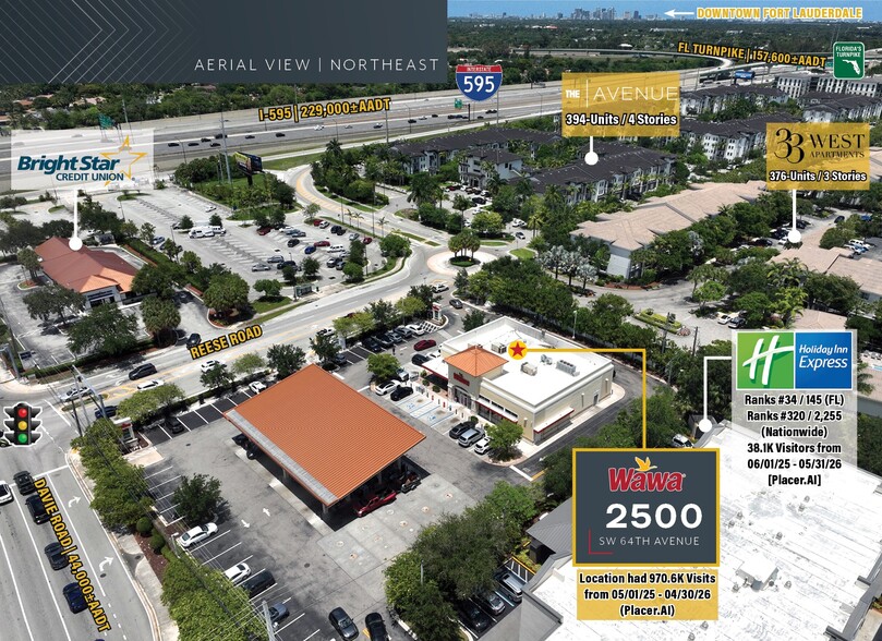 2500 SW 64th Ave, Davie, FL à vendre - Aérien - Image 2 de 7