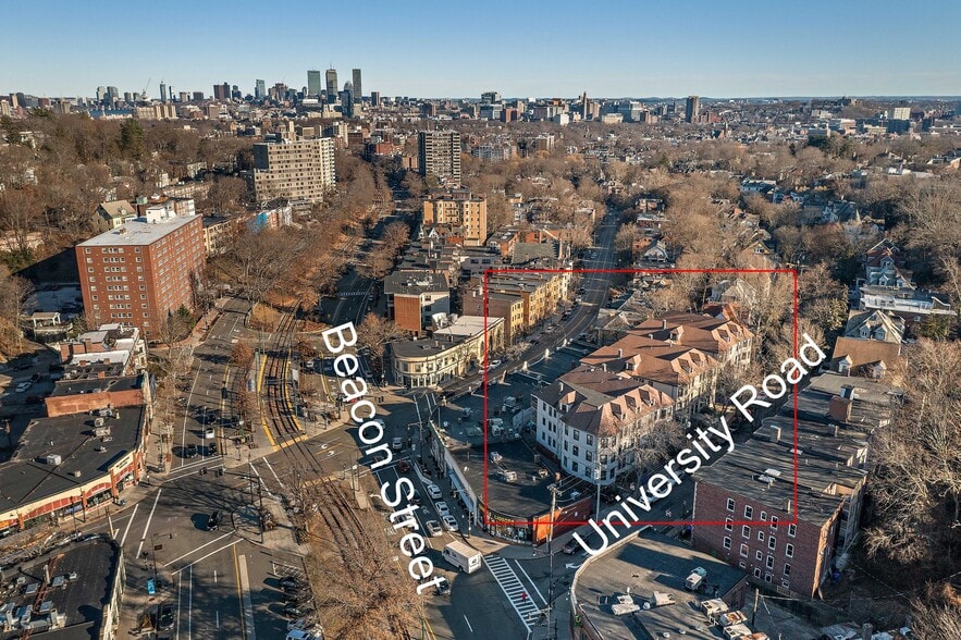 10-24 University Rd. Brookline, MA portfolio of 3 properties for sale on LoopNet.ca - Aerial - Image 3 of 36
