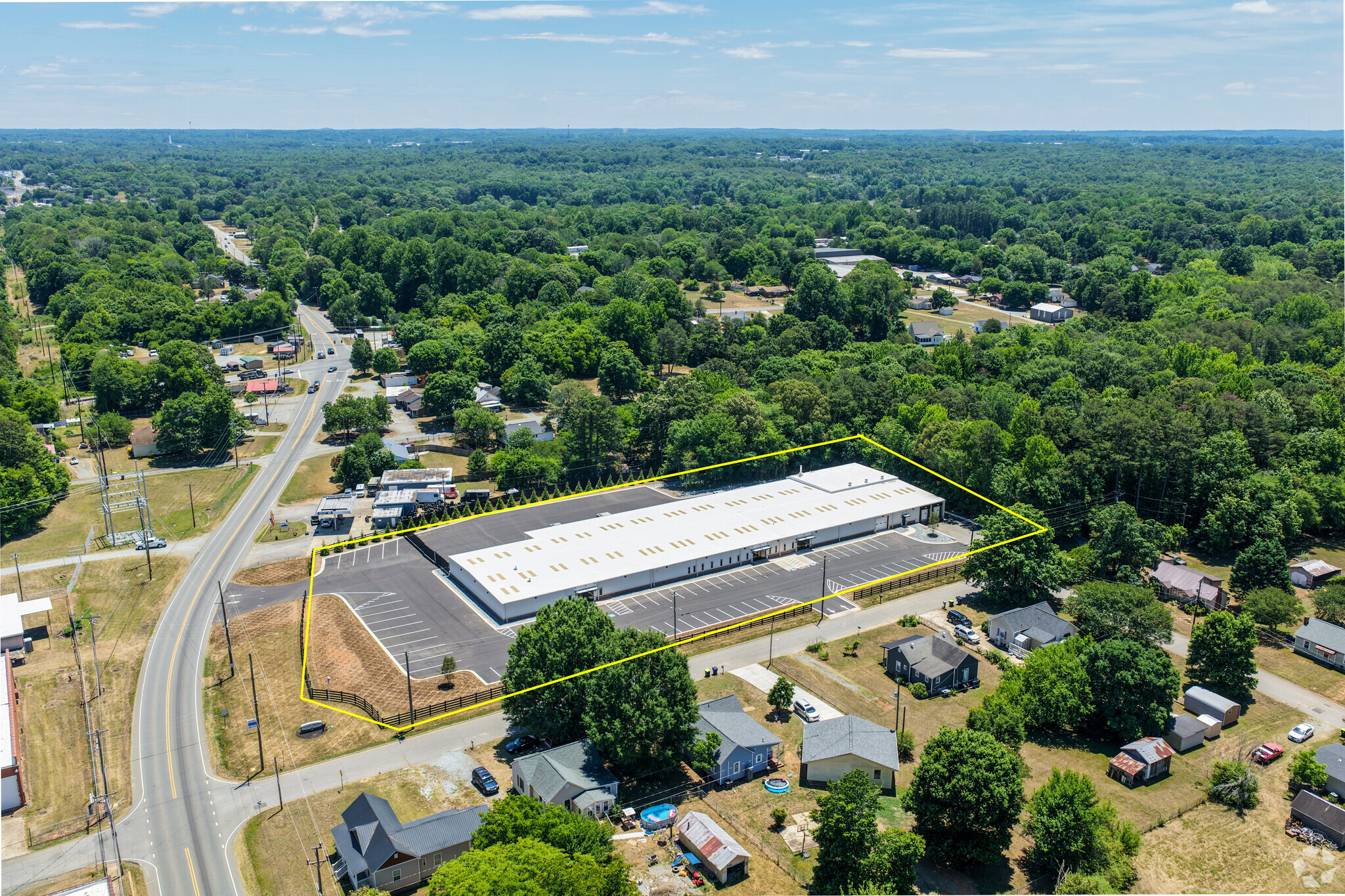 114 S State St, Haw River, NC for lease Aerial- Image 1 of 33