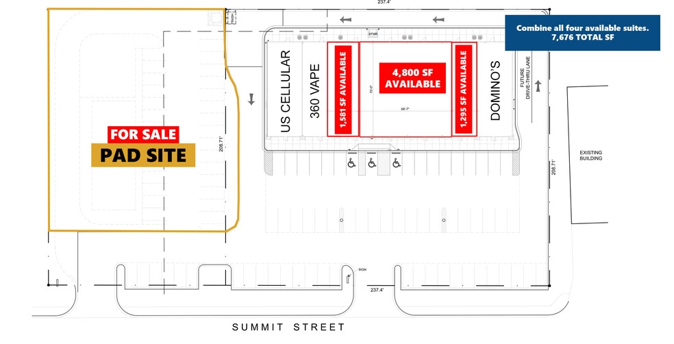 2401-N Summit Ave, Arkansas City, KS for lease - Building Photo - Image 2 of 9