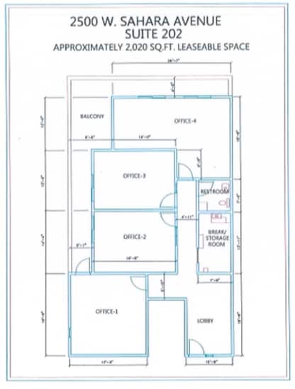 2500 W Sahara Ave, Las Vegas, NV à louer Photo intérieure- Image 1 de 1