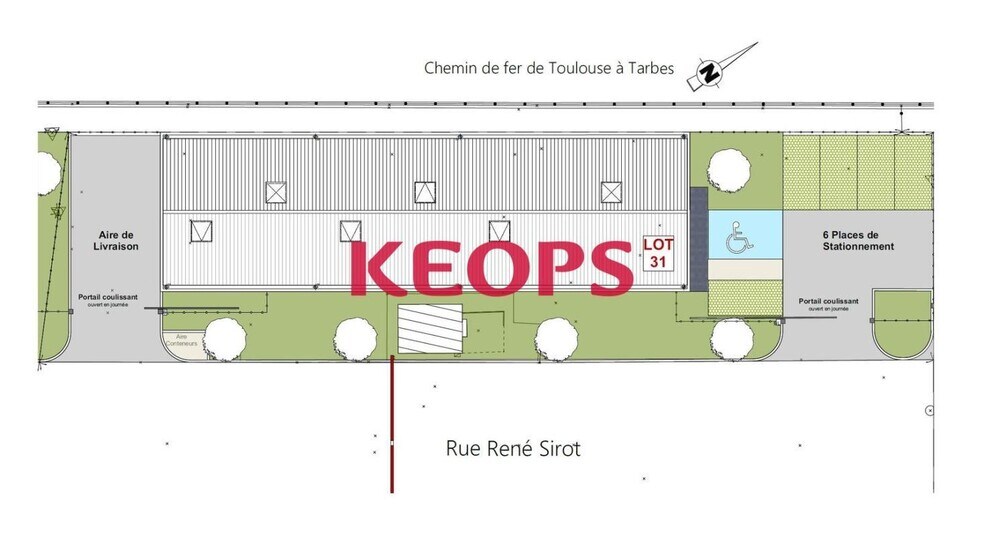 Flex in Toulouse for sale - Floor Plan - Image 3 of 4
