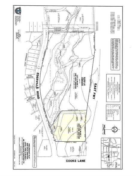 7800 Ederville Rd, Fort Worth, TX à vendre - Plan cadastral - Image 2 de 4