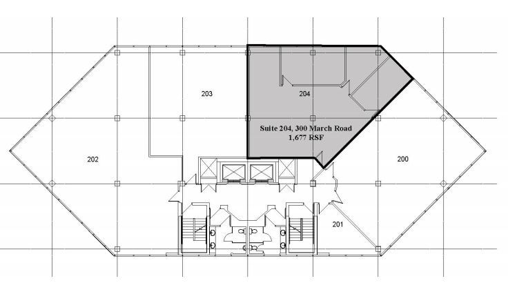 300 March Rd, Ottawa, ON for lease Floor Plan- Image 1 of 1