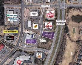 Savannah Dr, Maumelle, AR - Aerial  map view