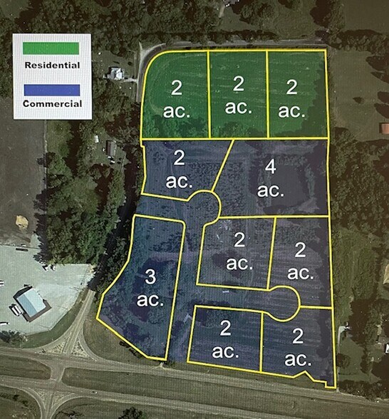 0 Intersection 72 & Hwy 311, Holly Springs, MS for sale - Site Plan - Image 1 of 4
