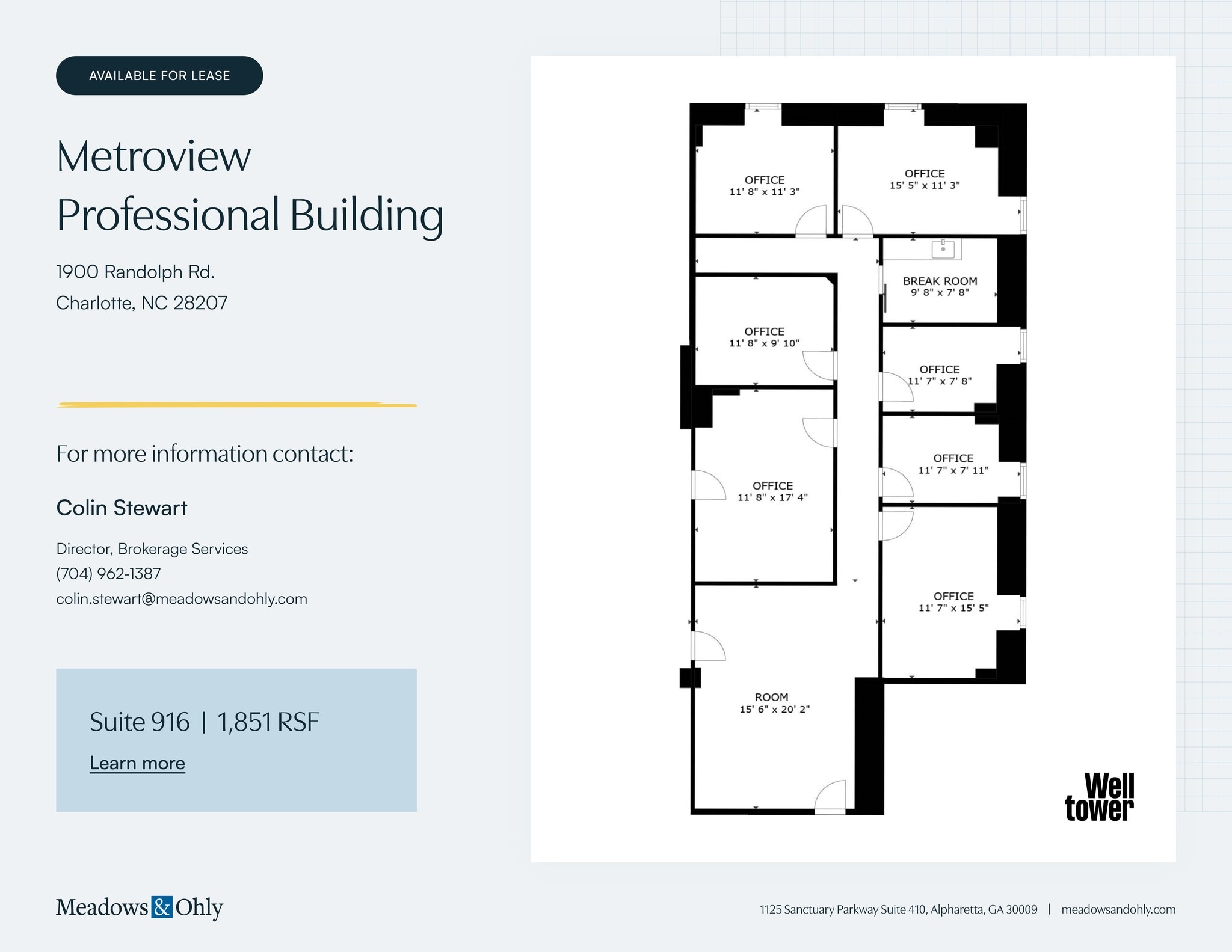 1900 Randolph Rd, Charlotte, NC for lease Site Plan- Image 1 of 2