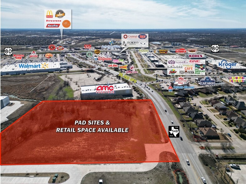 FM 548 at Lonesome Dove Ln, Forney, TX for lease - Primary Photo - Image 1 of 1