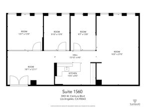 5901 W Century Blvd, Los Angeles, CA à louer Plan d’étage- Image 2 de 2