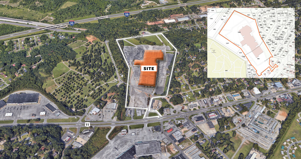 1001 Westlake Mall North, Bessemer, AL for sale - Site Plan - Image 1 of 1