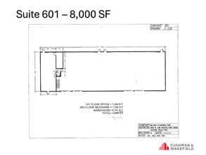5829 W Sam Houston Pky N, Houston, TX à louer Plan d’étage- Image 1 de 1
