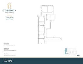 1717 Main St, Dallas, TX for lease Floor Plan- Image 1 of 1