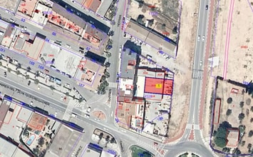 La Pobla de Vallbona, VAL - Aérien  Vue de la carte