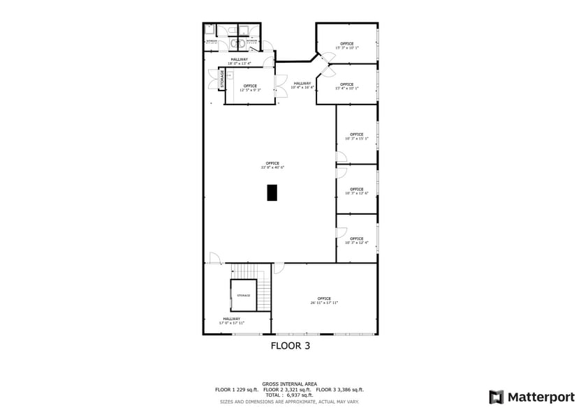 713-715 9th St, Sacramento, CA à louer - Plan d’étage - Image 3 de 3