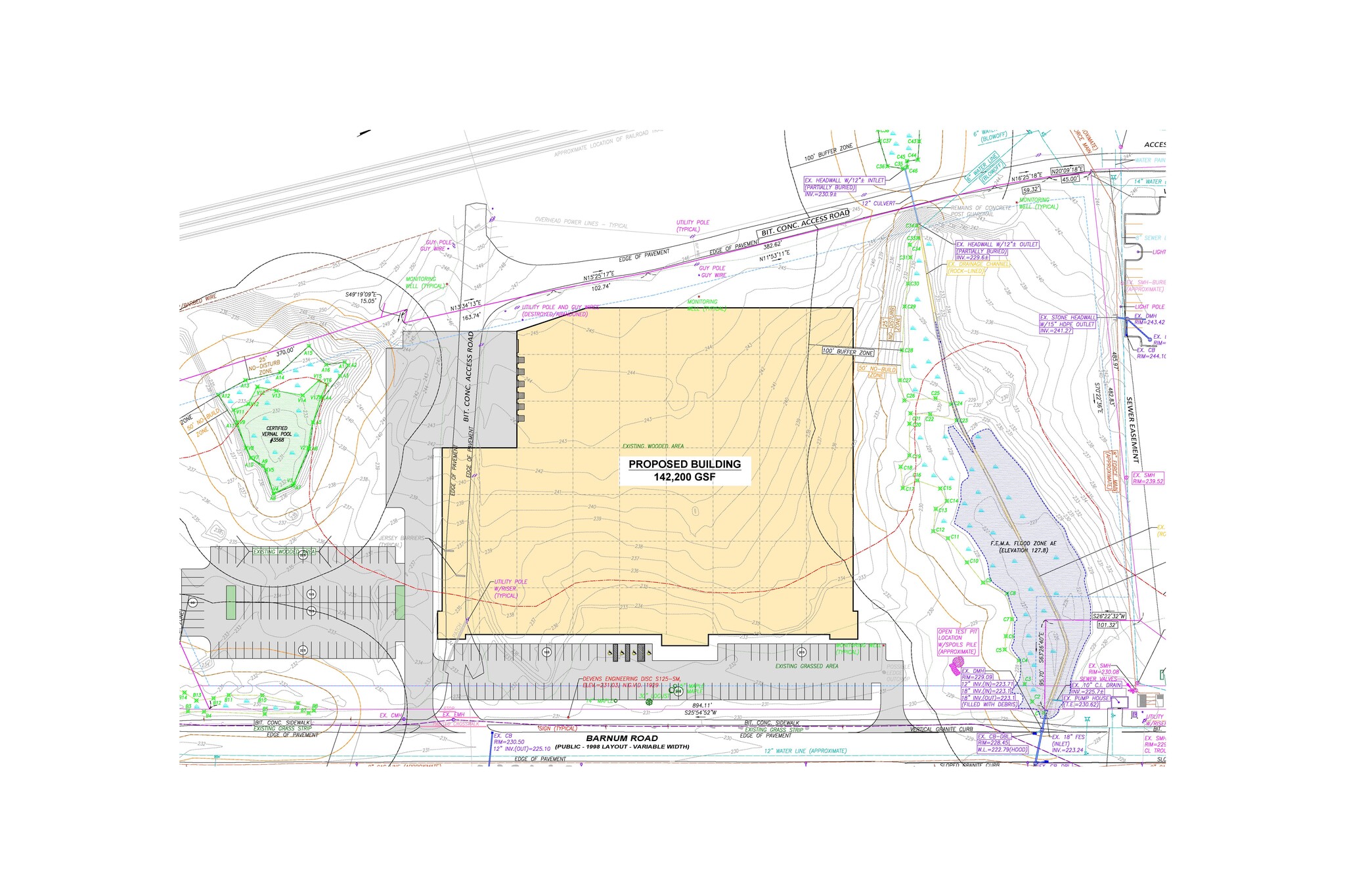 151 Barnum Rd, Devens, MA for lease Site Plan- Image 1 of 4