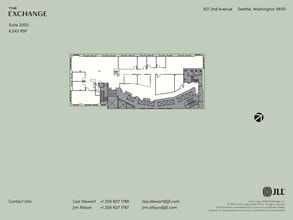 821 2nd Ave, Seattle, WA for lease Floor Plan- Image 1 of 1