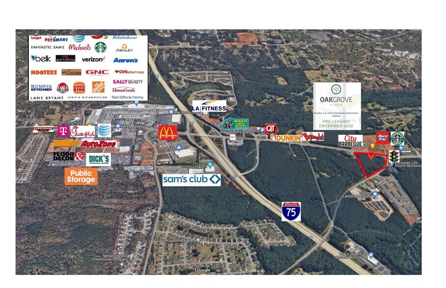 1199 Jonesboro Rd, McDonough, GA à louer - Photo du bâtiment - Image 3 de 10