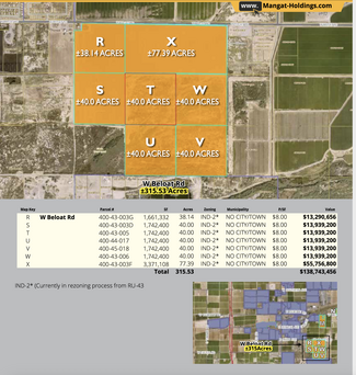 Plus de détails pour W Beloat Rd, Buckeye, AZ - Terrain à vendre