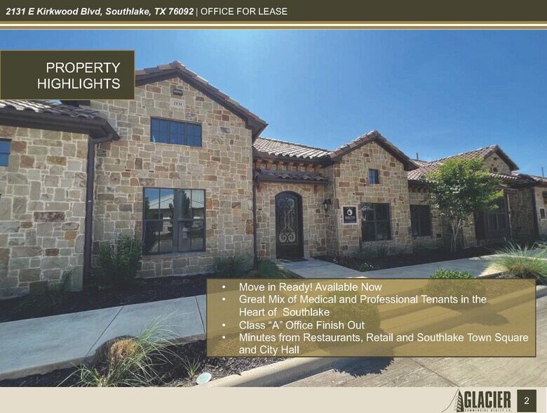 2131 E Kirkwood Blvd, Southlake, TX à louer - Photo du bâtiment - Image 2 de 32