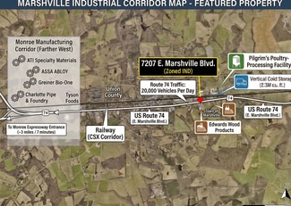 More details for 7207 E Marshville Blvd, Marshville, NC - Land for Sale