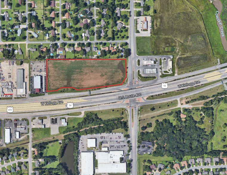 10400 W Kellogg, Wichita, KS à vendre - Aérien - Image 2 de 3