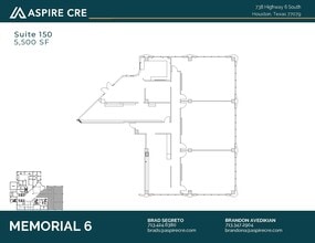 738 Highway 6 S, Houston, TX à louer Plan d’étage- Image 1 de 1