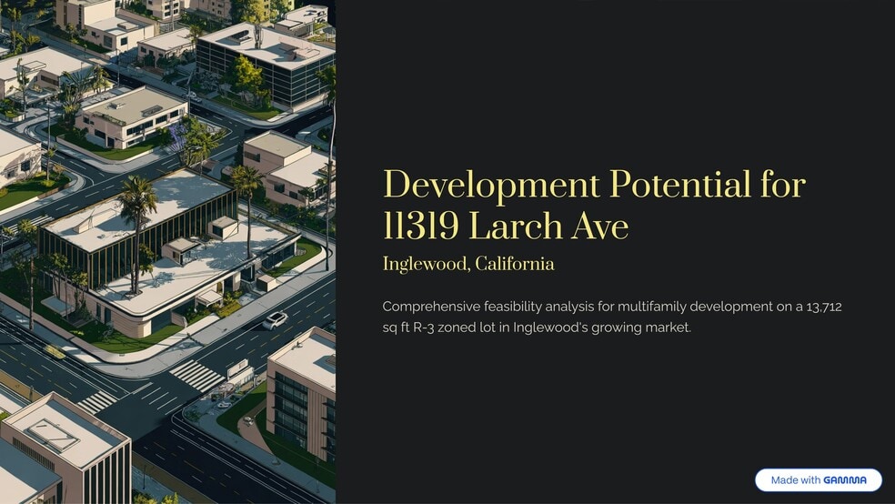 11319 Larch Ave, Inglewood, CA for sale - Site Plan - Image 2 of 2