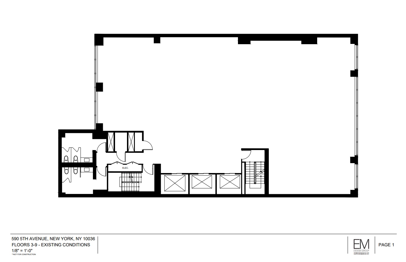 590 Fifth Ave, New York, NY for lease Floor Plan- Image 1 of 1