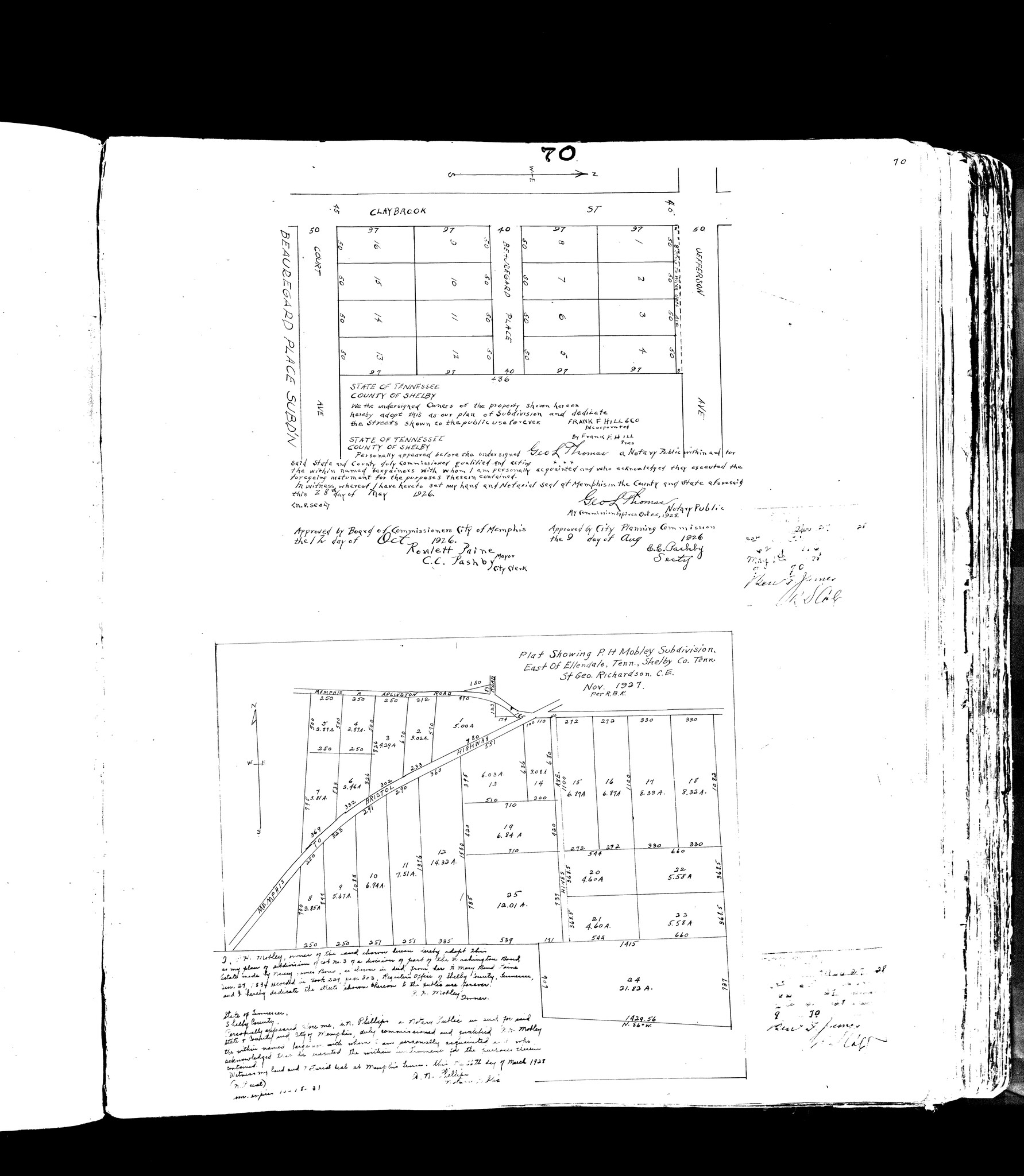 7831 Highway 70, Bartlett, TN for sale Site Plan- Image 1 of 2