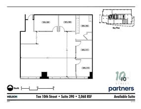10 10th St, Atlanta, GA for lease Floor Plan- Image 1 of 1