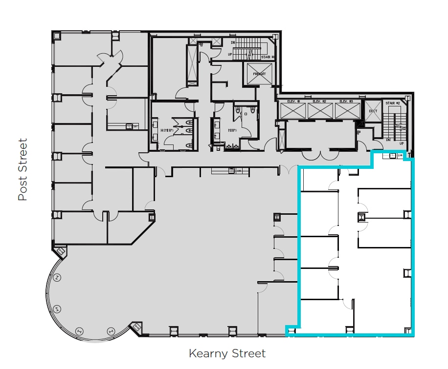 88 Kearny St, San Francisco, CA for lease Interior Photo- Image 1 of 1