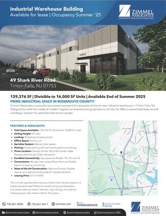 More details for 49 Shark River Rd, Tinton Falls, NJ - Industrial for Sale