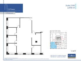 110 SE 6th St, Fort Lauderdale, FL for lease Floor Plan- Image 1 of 2