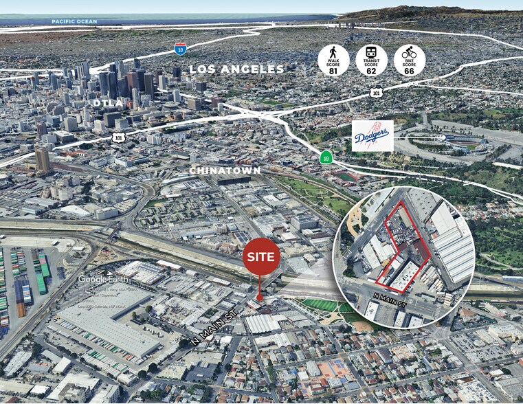 1749-1755 Main St, Los Angeles, CA à louer - Aérien - Image 3 de 3