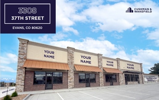 Plus de détails pour 3308 37th St, Evans, CO - Commerce de détail à louer