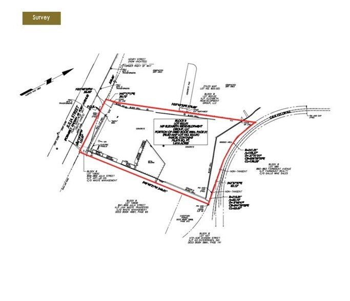 869-871 Julia St, Elizabeth, NJ à louer - Plan de site - Image 2 de 3