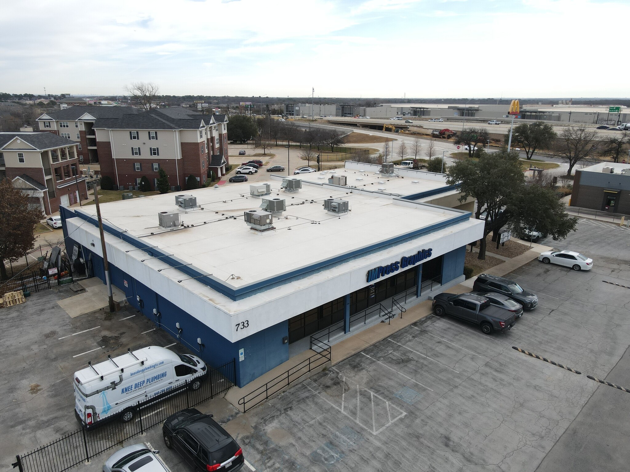 733 Fort Worth Dr, Denton, TX à vendre Aérien- Image 1 de 20