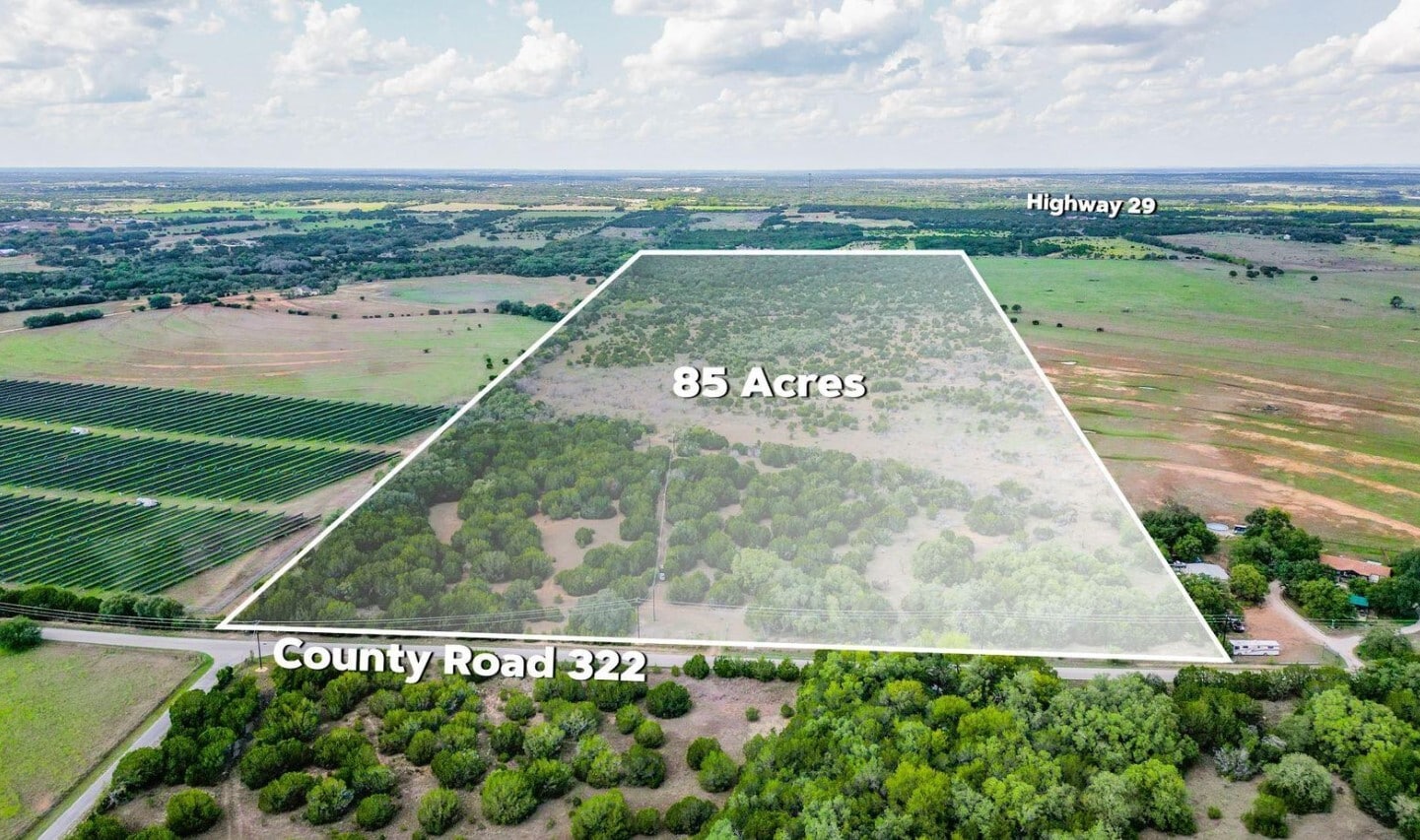 000 County Road 322, Bertram, TX for sale Aerial- Image 1 of 15