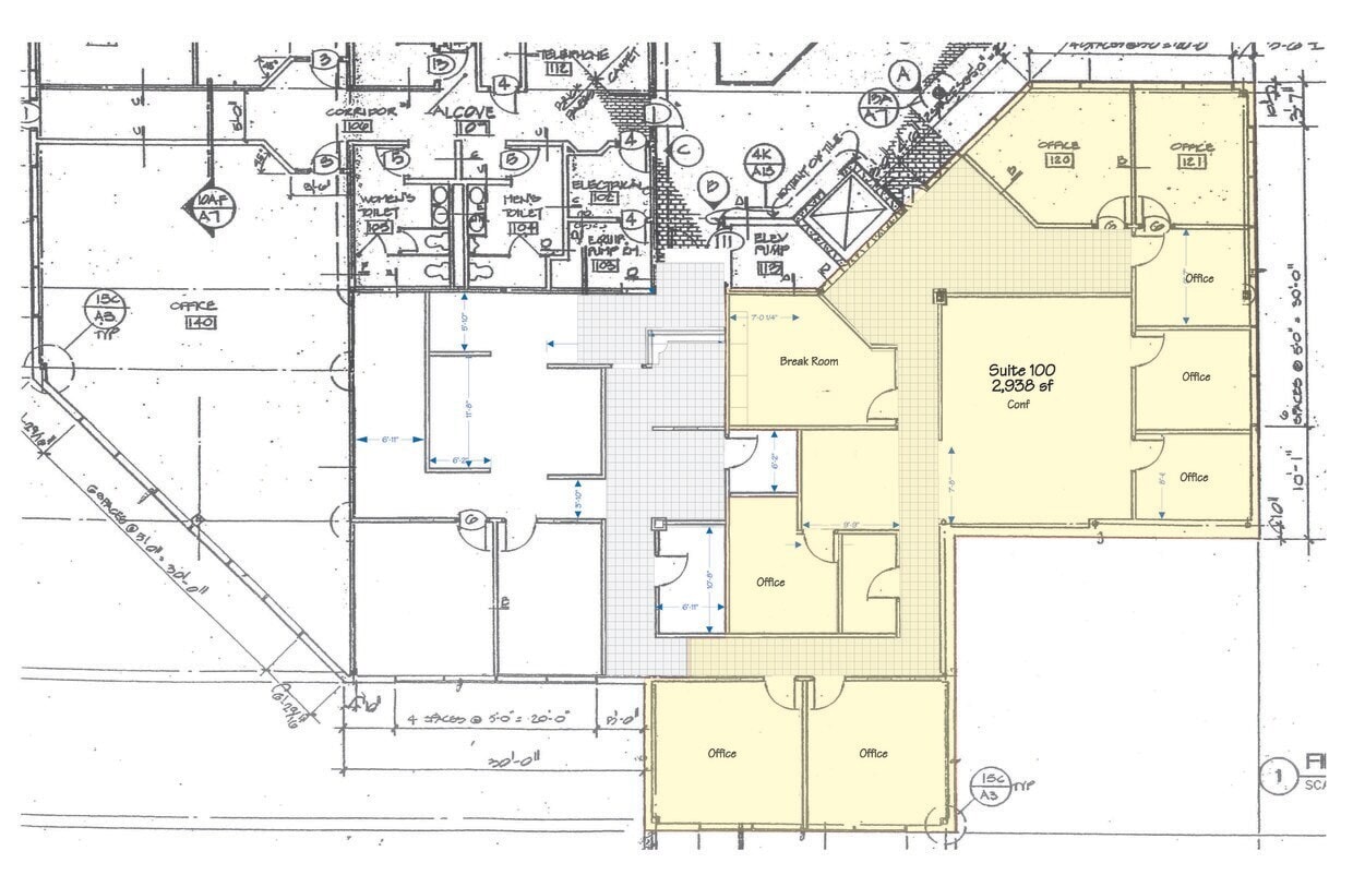333 W Wilcox Dr, Sierra Vista, AZ à louer Plan d’étage- Image 1 de 1