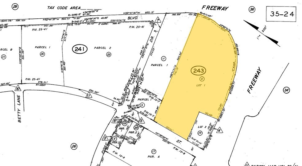 1825 S Grant St, San Mateo, CA à louer - Plan cadastral - Image 2 de 25