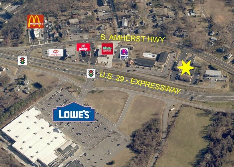 5068 S Amherst Hwy, Madison Heights, VA à vendre - Photo du bâtiment - Image 3 de 3
