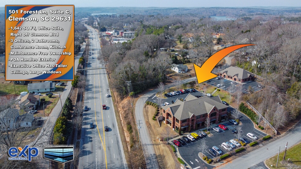 501 Forest Ln, Clemson, SC for lease - Primary Photo - Image 1 of 14