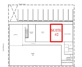 4202 17th Ave SE, Calgary, AB à louer Plan d’étage- Image 1 de 1