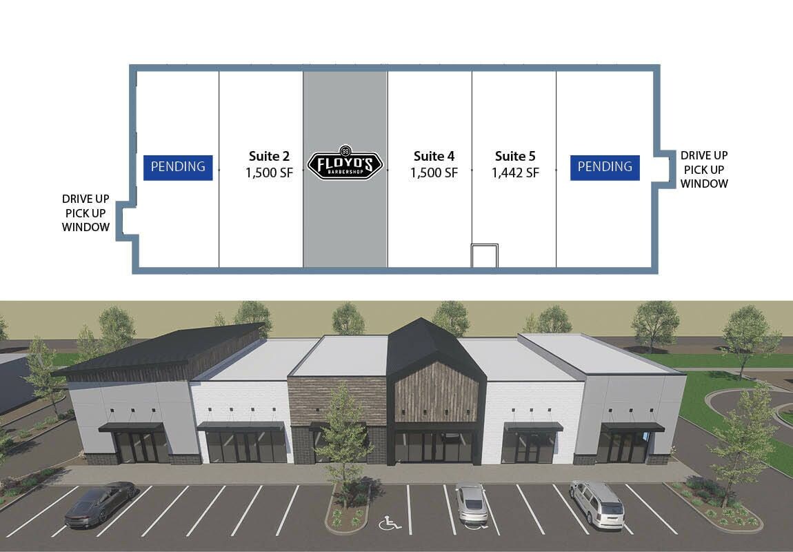 12080 W State St, Star, ID à louer Plan d’étage- Image 1 de 10