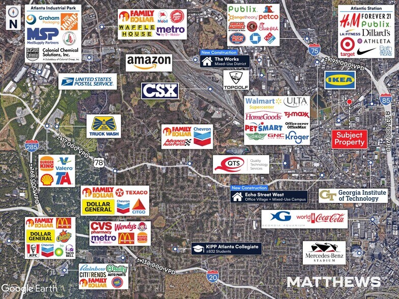 465 Bishop St NW, Atlanta, GA à vendre - Photo du bâtiment - Image 3 de 5