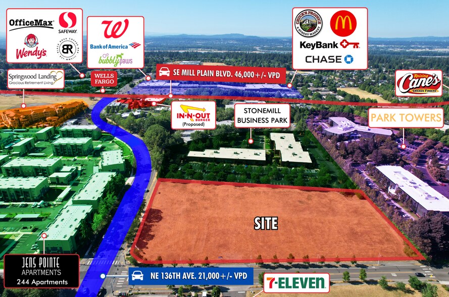 NE 136th Ave. & NE 4th St., Vancouver, WA à louer - Photo du bâtiment - Image 2 de 5