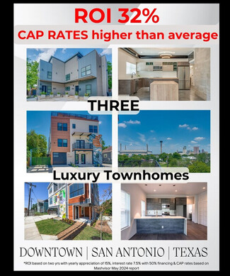 Plus de détails pour Luxury Townhome Portfolio - 3 Properties – Multi-résidentiel à vendre, San Antonio, TX